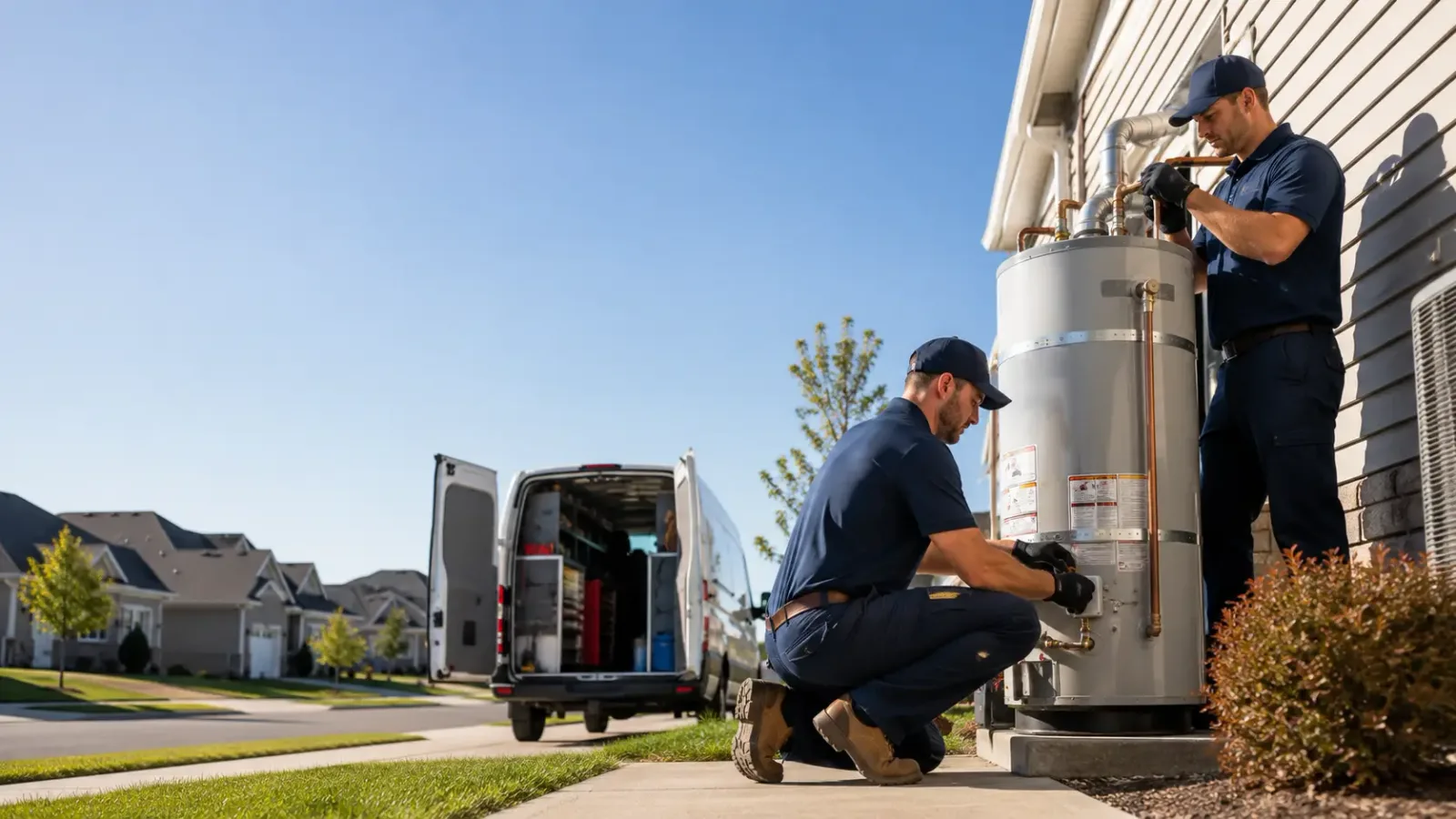 Water Heater Installation in Dodge, ND